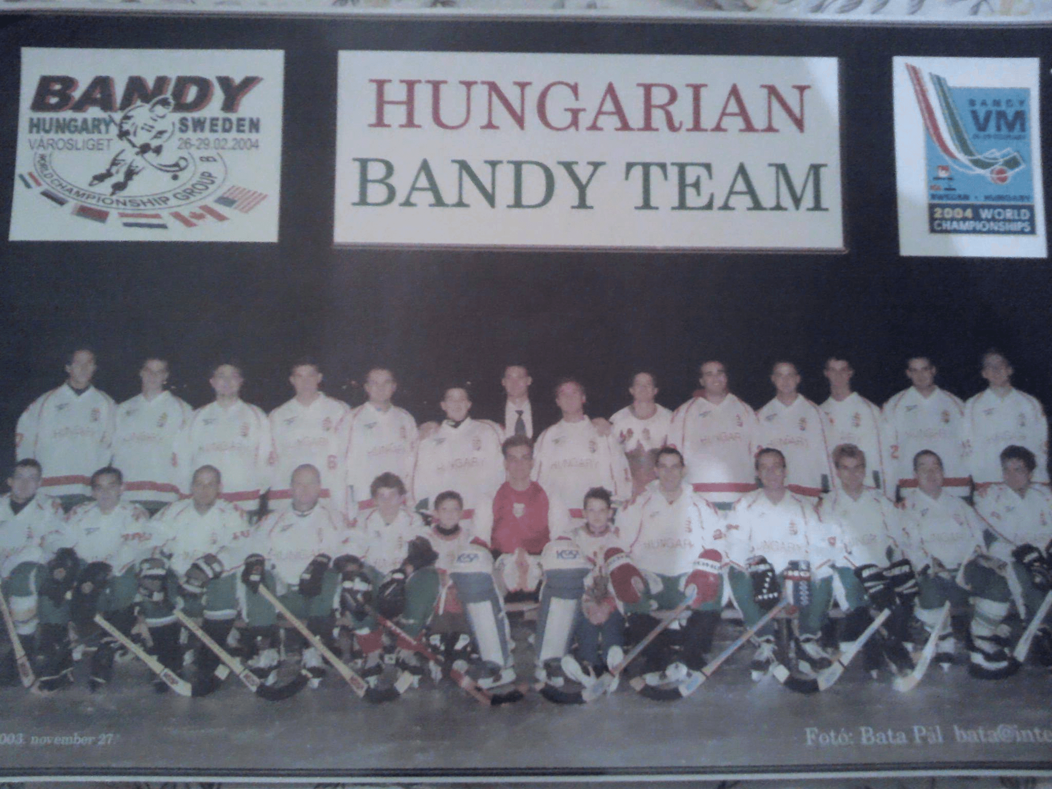 A magyar bandy válogatott korábbi generációja